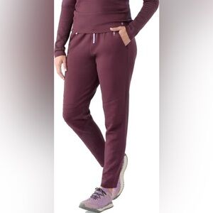 NWOT Smartwool Women's Intraknit™ Merino Tech Pant. Womens Small (4-6) Eggplant
